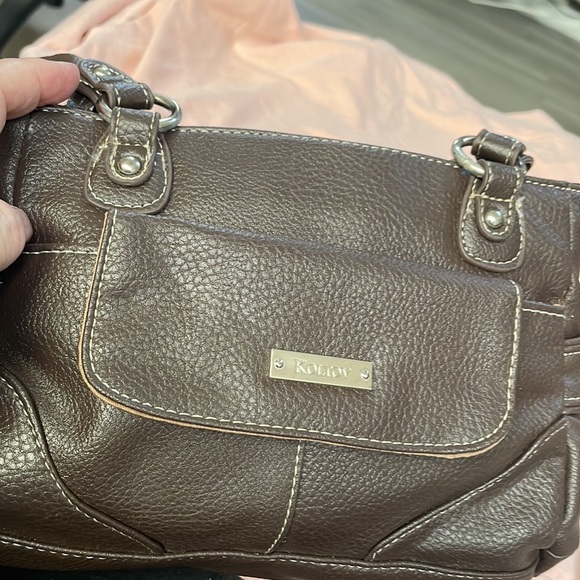 Brown Koltov Faux Leather Bag - Picture 5 of 11